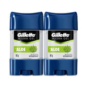 Antitranspirante Gillette Hydra Gel Aloe 82 g, 2 Unidades - Farmacias Arrocha