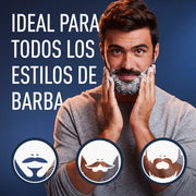 Shampoo para barba King C. Gillette, 241ml - Farmacias Arrocha