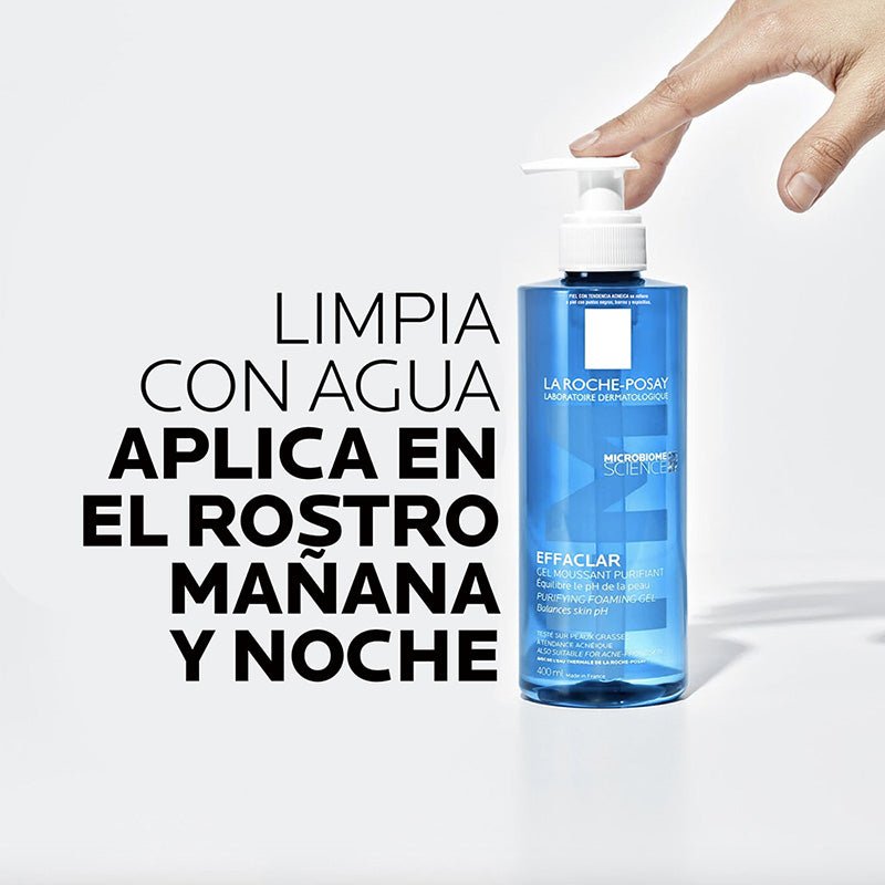 La Roche Posay Effaclar Gel Limpiador Para Piel Grasa 400Ml - Farmacias Arrocha