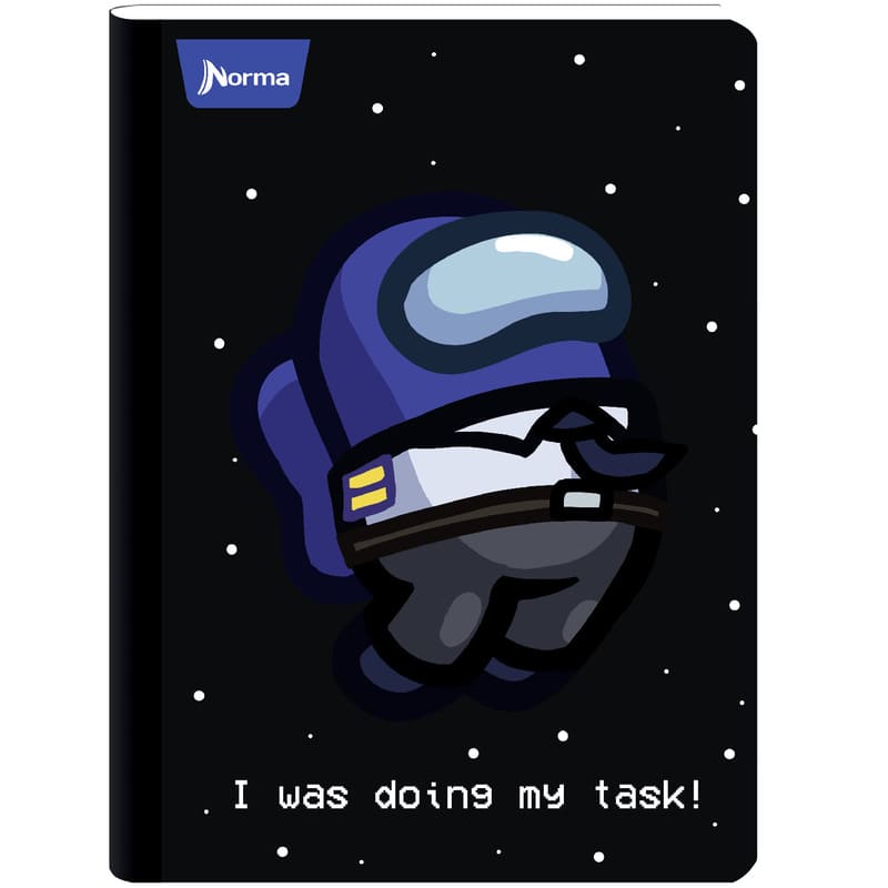 Norma Cuaderno Cosido Raya Ancha 200 Pag Among Us - Farmacias Arrocha