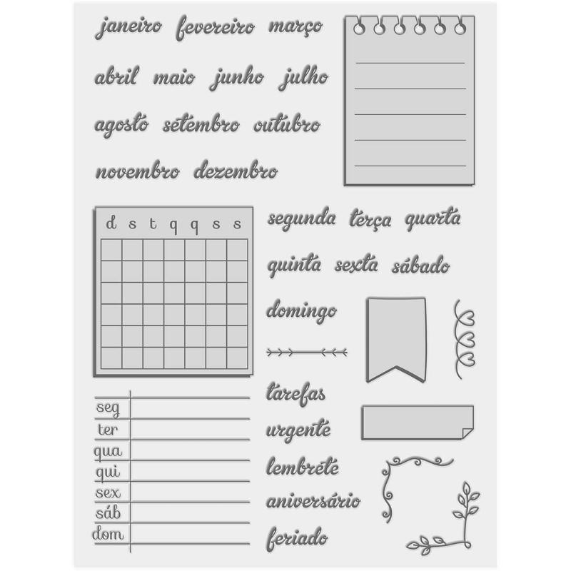 Plano De Sellos 15X20Cm Calendario Blist - Farmacias Arrocha