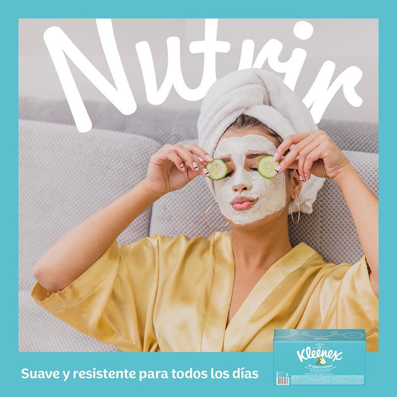 Pañuelos Faciales Kleenex Aromas Té Verde & Pepino 150U - Farmacias Arrocha