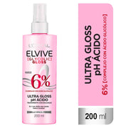 Acidifier L'Oreal Paris Elvive Glycolic Gloss 200 Ml - Farmacias Arrocha