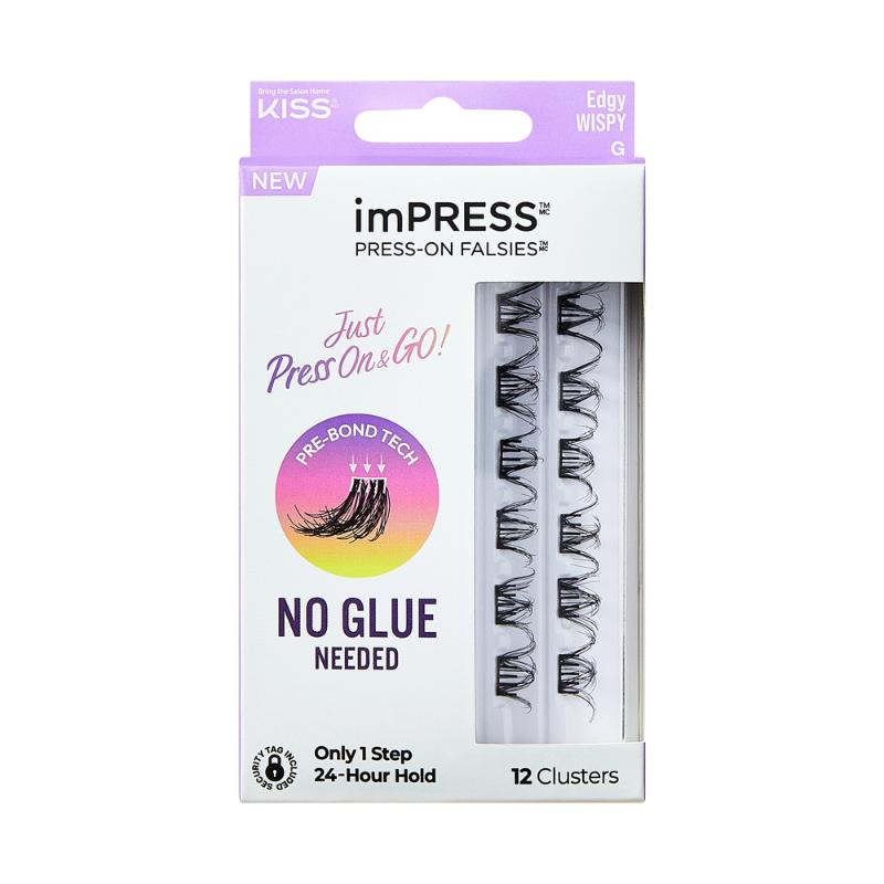 Kiss Impress On Falsies Single 09 Edgy - Farmacias Arrocha
