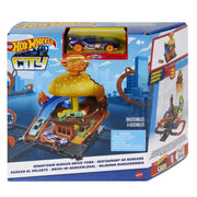 Hot Wheels City Pista De Juguete Tienda De Hamburguesas - Farmacias Arrocha