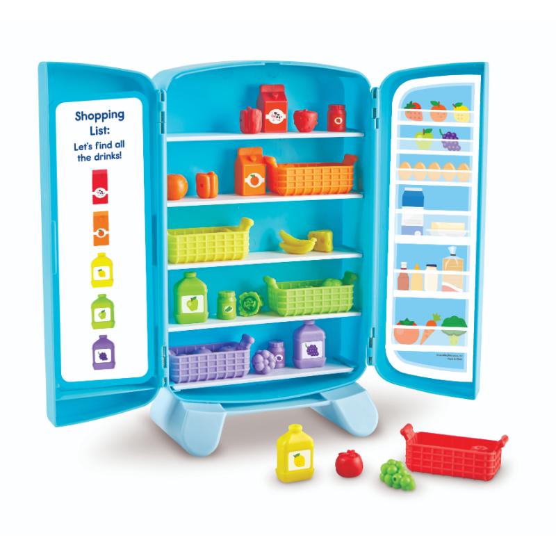 Learning Resources Mini Refrigerador para Clasificar Snacks - Farmacias Arrocha