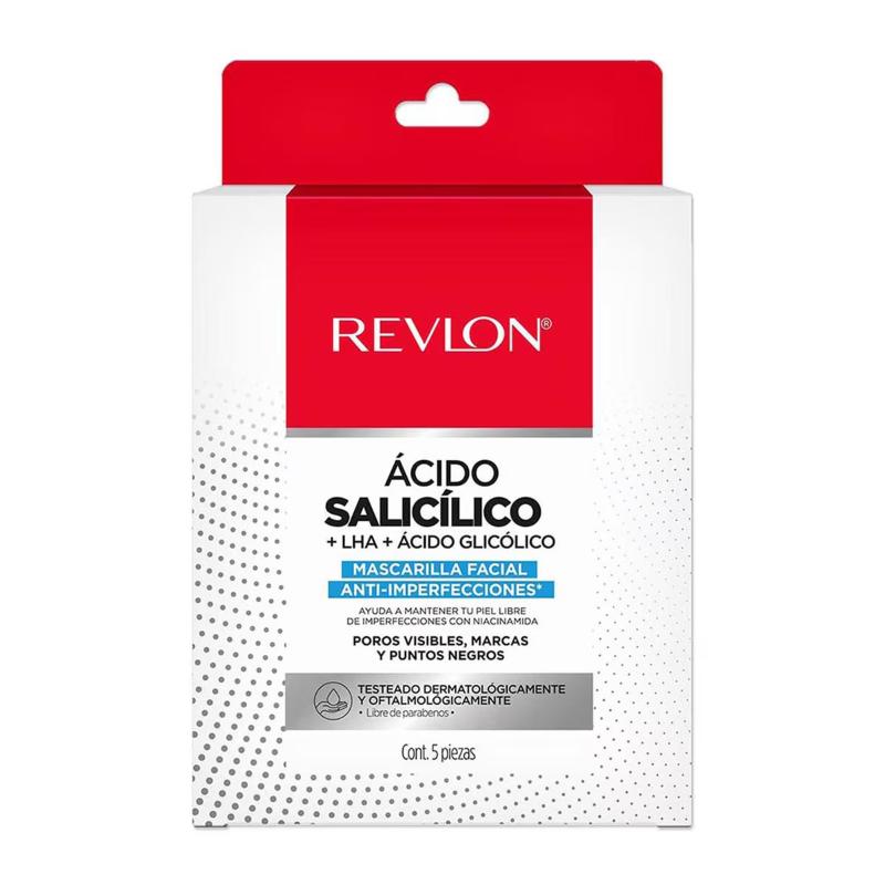 Revlon Mascarilla Salic Lico Y Glic Lico - Farmacias Arrocha