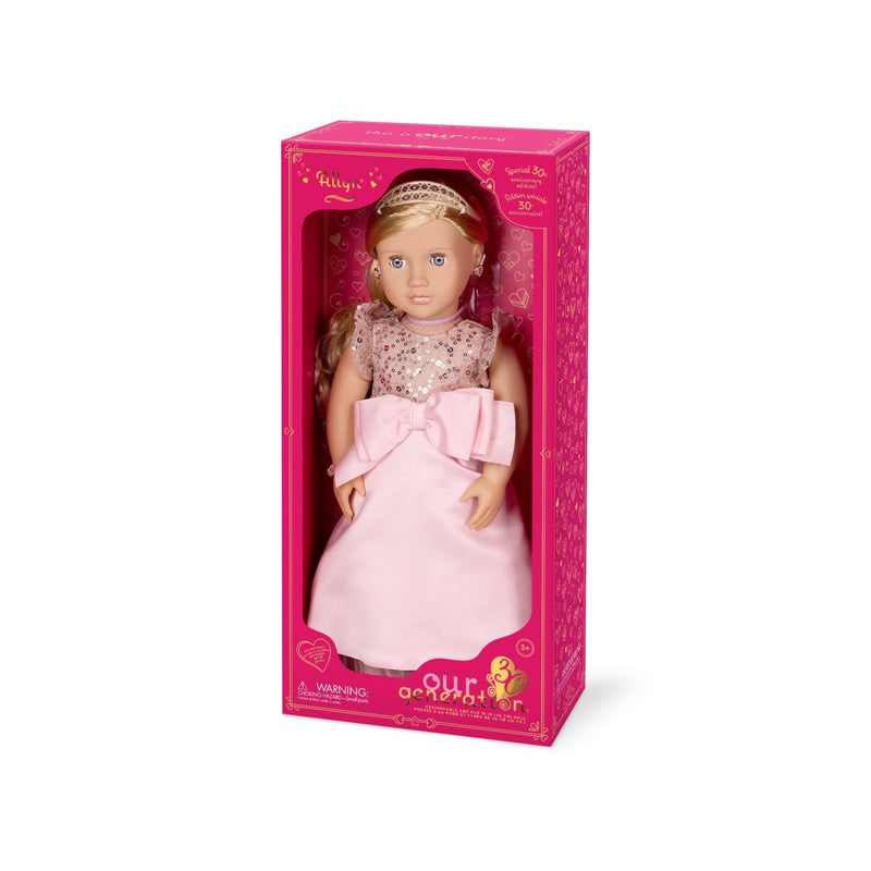 Muñeca Allyn Coleccionable Edición Especial 30 Aniversario - Farmacias Arrocha