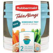 Rubbermaid Set De 2 Contenedores Para Alimentos 6Pzas - Farmacias Arrocha