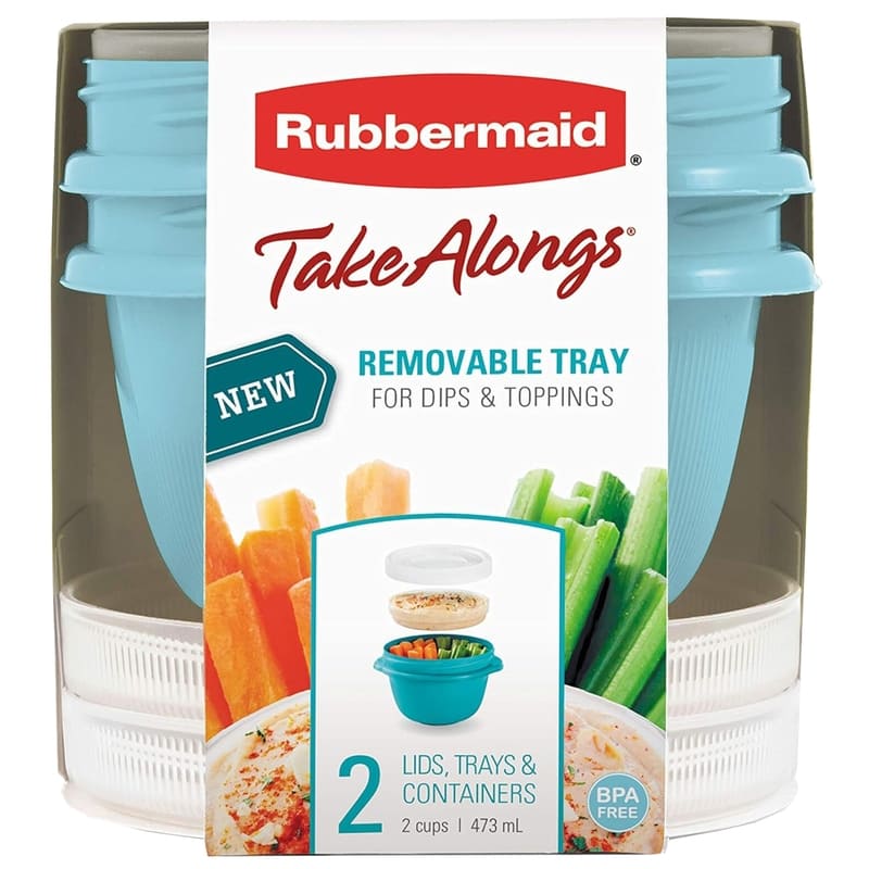 Rubbermaid Set De 2 Contenedores Para Alimentos 6Pzas - Farmacias Arrocha