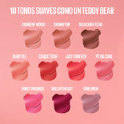 Tinta de Labios Maybelline SuperStay Teddy Tint 40 Petalcore 5 ml - Farmacias Arrocha
