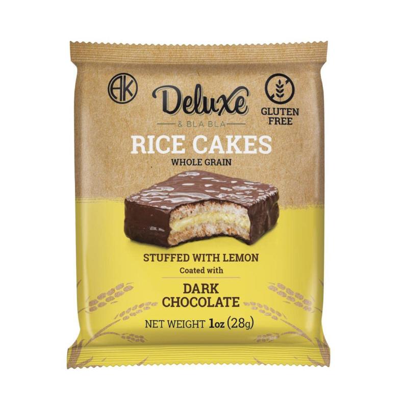 Deluxe Rice Cake Lemon & Dark - Farmacias Arrocha