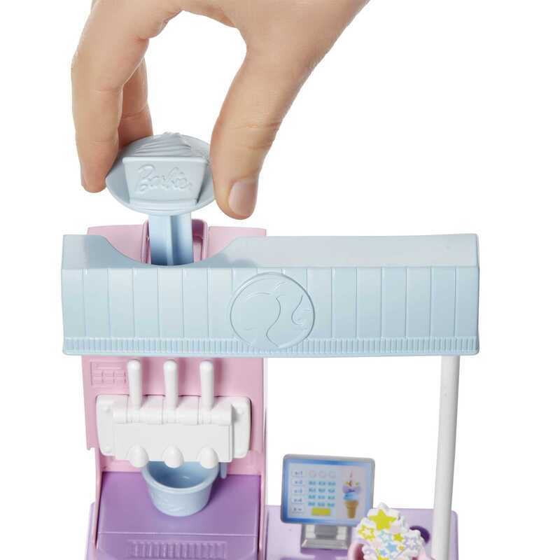 Barbie Profesiones Set de Juego Heladería Con Muñeca - Farmacias Arrocha