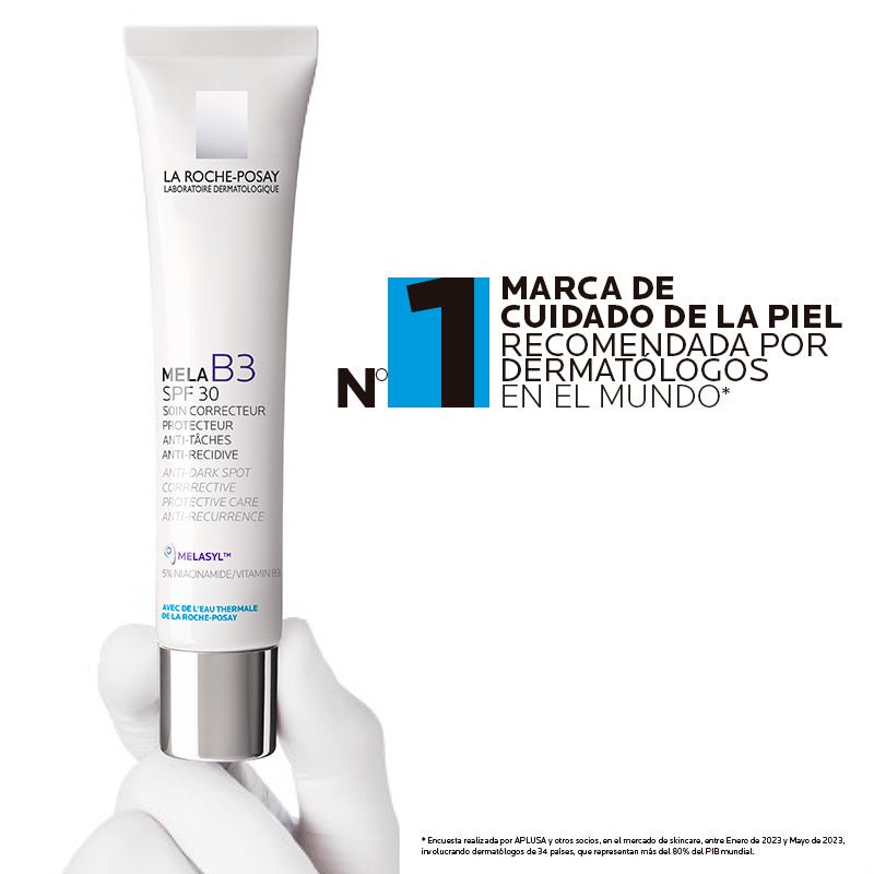 La Roche Posay Crema Facial Anti manchas Mela B3 SPF 30 40ml - Farmacias Arrocha