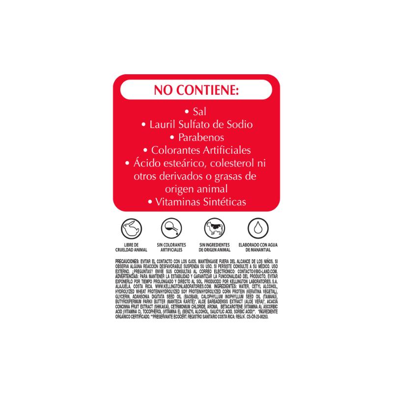 Bioland Acondicionador Restaurador Pro keratina 400Ml - Farmacias Arrocha