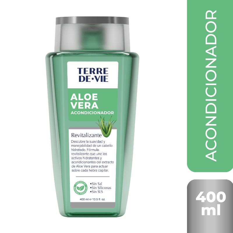 Terre De Vie Acondicionador Aloe Vera Revitalizante 400Ml - Farmacias Arrocha