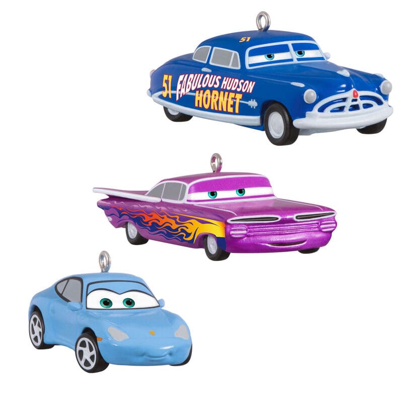 Hallmark Ornamento Mini Cars Radiator Springs Pals 3Pzas - Farmacias Arrocha