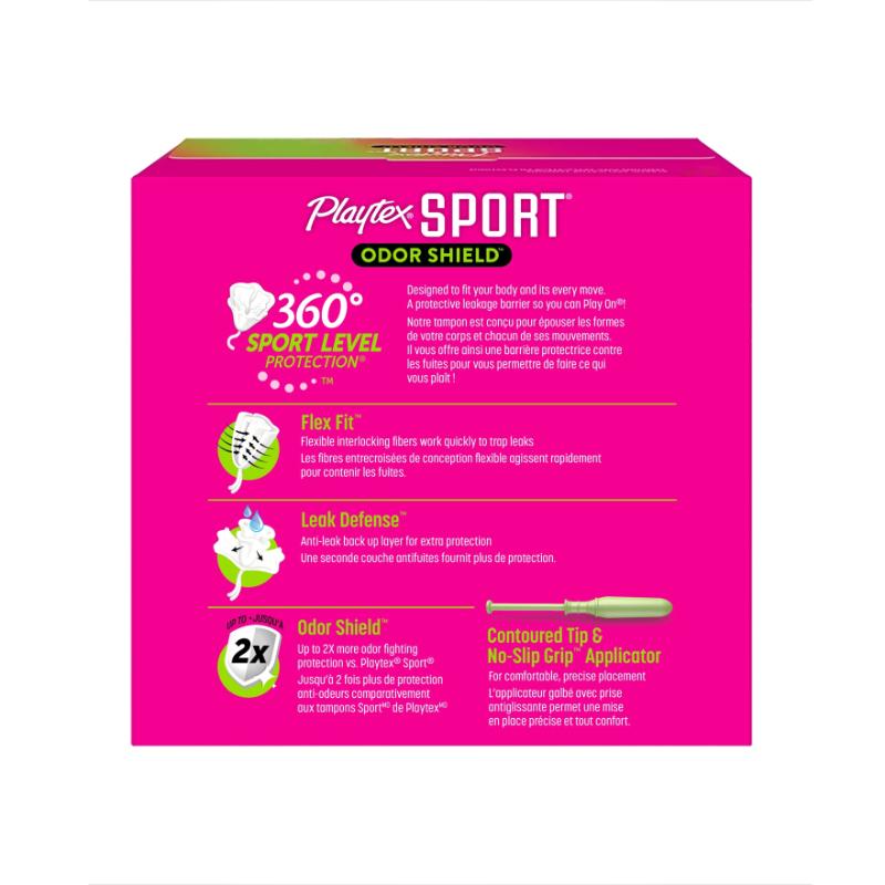 Playtex Sport Odor Shield Super 16Ct - Farmacias Arrocha