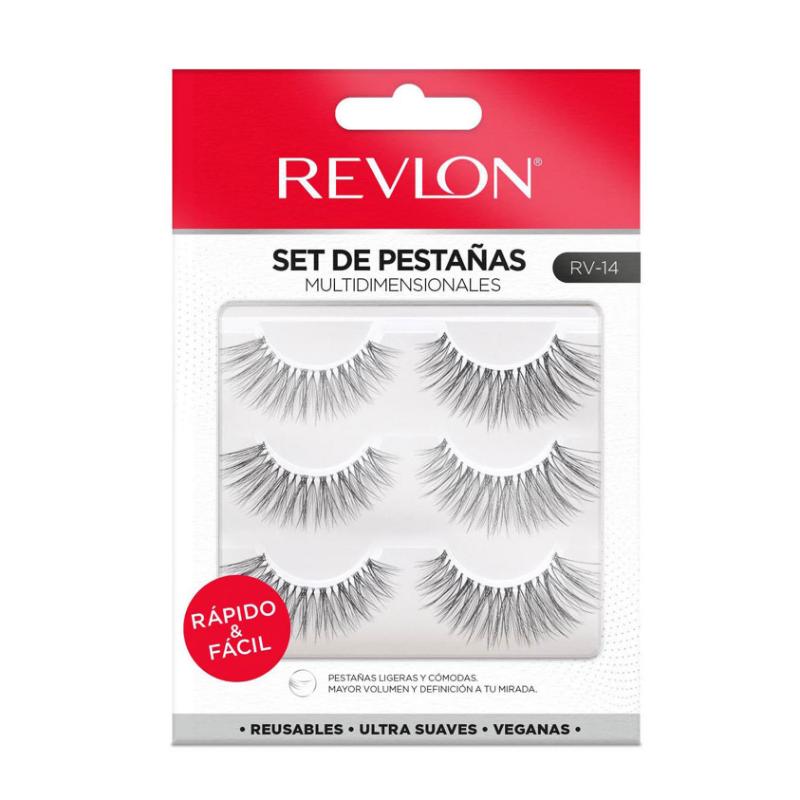Revlon Pesta As 3 Pares Modelo 2 - Farmacias Arrocha