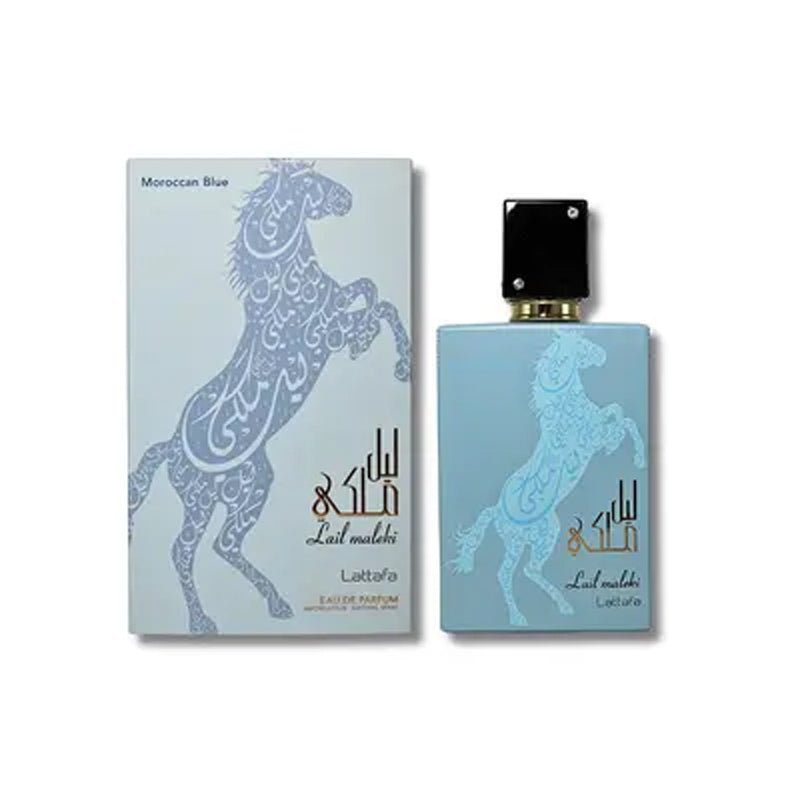 Lattafa Lail Maleki Moroccon Blue 100 Ml - Farmacias Arrocha