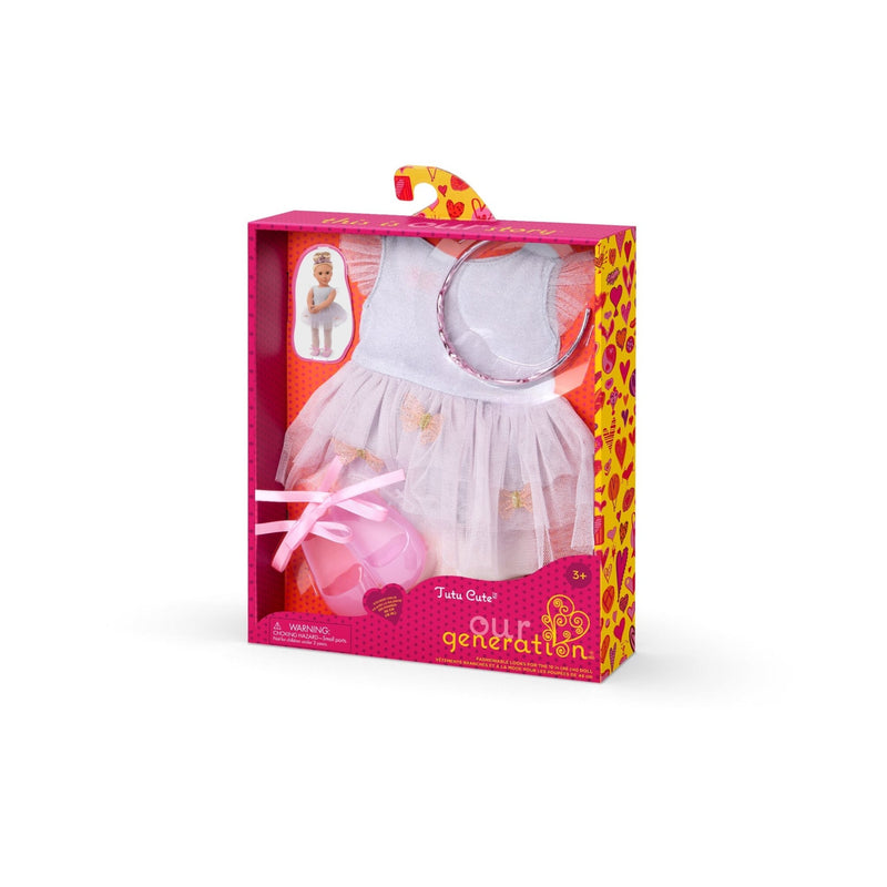 Vestido de Ballet con Tutú para Muñeca de 18” - Farmacias Arrocha