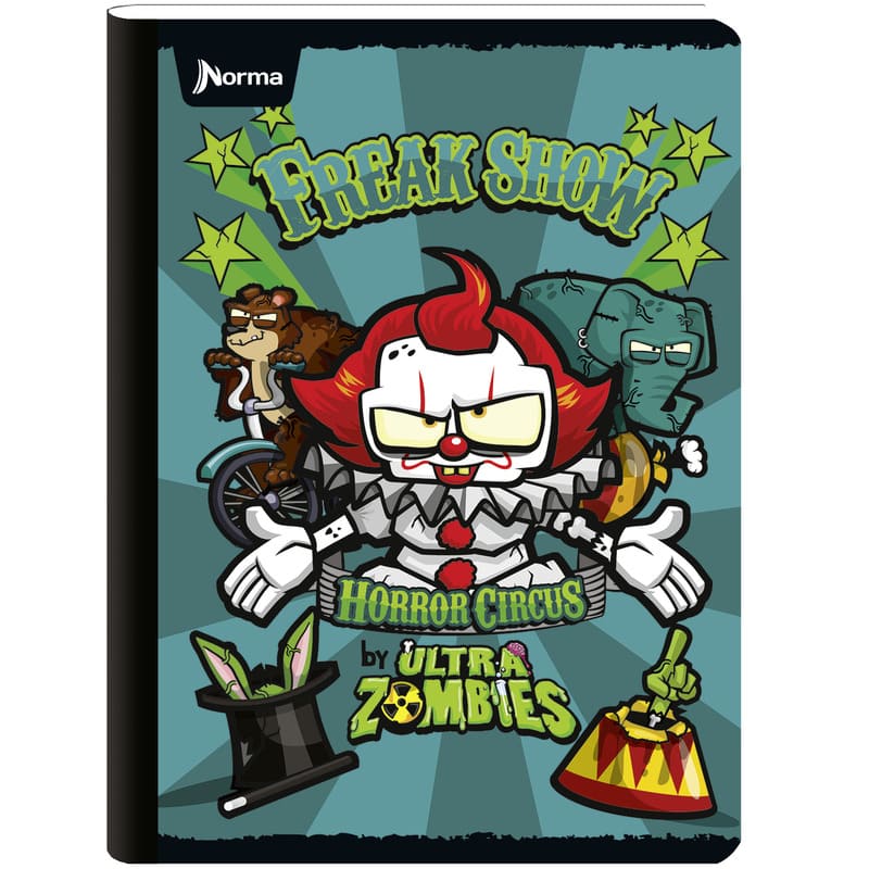 Norma Cuaderno Cosido Grande Raya Ancha 200 Pag Ultrazombies - Farmacias Arrocha