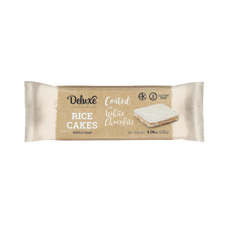 Deluxe Rice Cake White Chocolate - Farmacias Arrocha