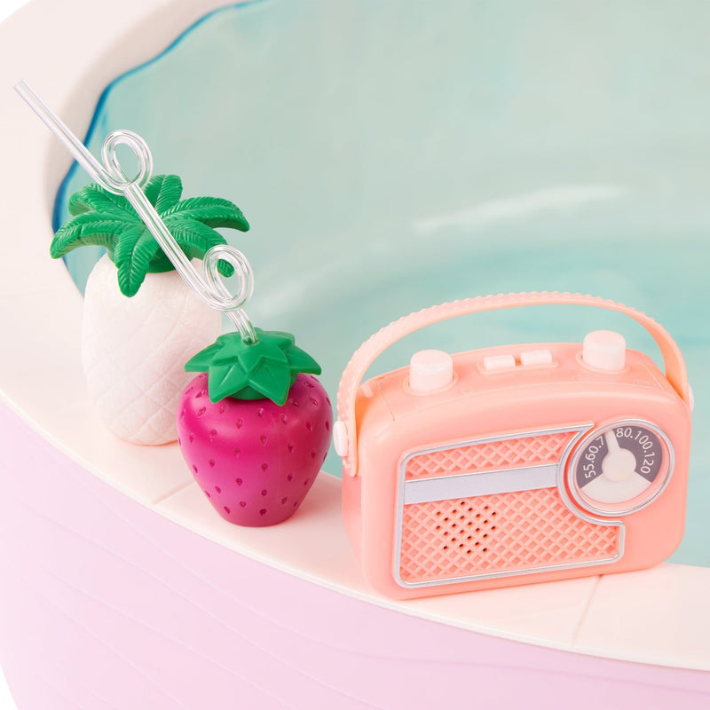Diversión en la Piscina – Playset para Muñeca de 18” - Farmacias Arrocha