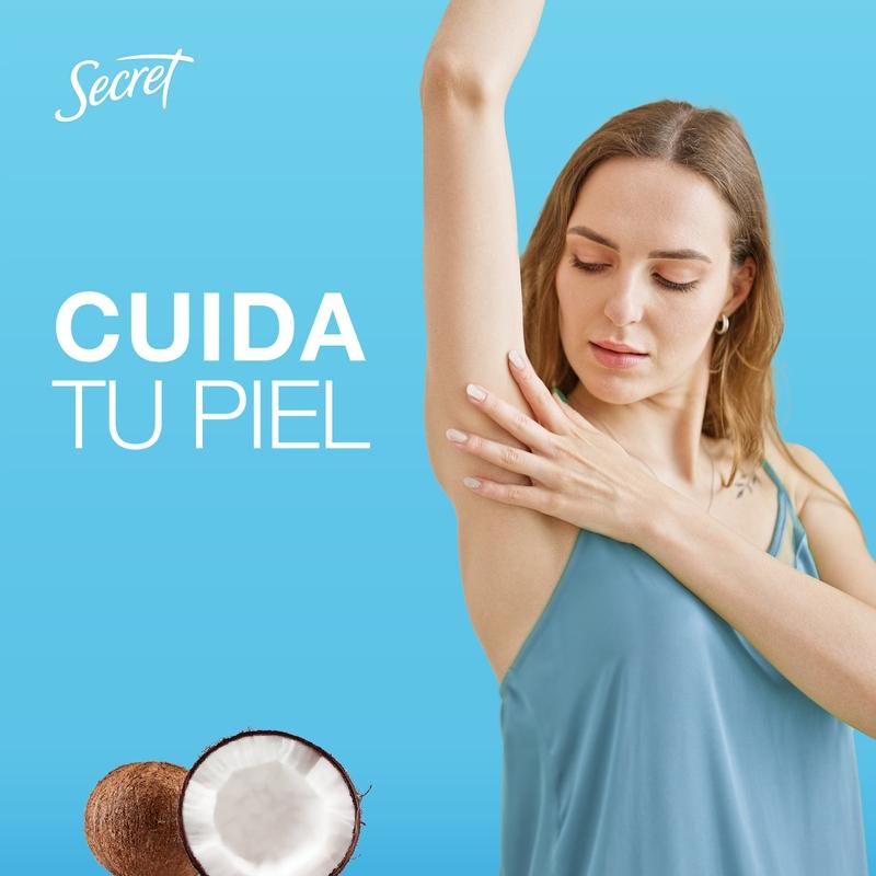 Barra Invisible Antitranspirante Secret Coconut 45 g - Farmacias Arrocha