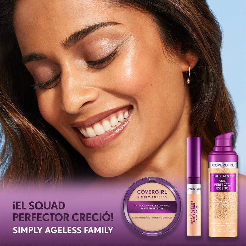 Covergirl Simply Ageless Skin Perfector Essence Liquid Foundation - Farmacias Arrocha