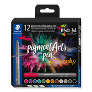 Staedtler Pigment Calligraphy Pen 12 Pc - Farmacias Arrocha