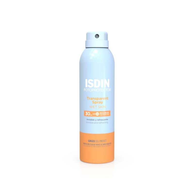 Isdin Fotoprotector Transparent Spray Wet Skin Spf50 250Ml - Protector Solar Corporal - Farmacias Arrocha