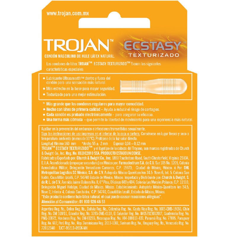 Trojan Ecstasy - Farmacias Arrocha Trojan Ecstasy - Farmacias Arrocha