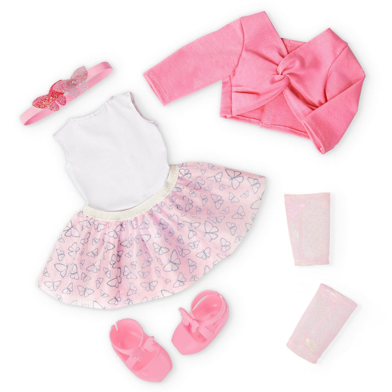 Muñeca Mika Bailarina de 18” con Outfit de Mariposa - Farmacias Arrocha