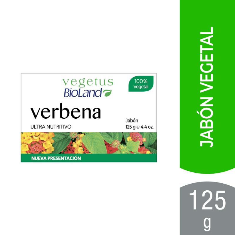 Bioland Jabón Verbena En Barra 125G - Farmacias Arrocha