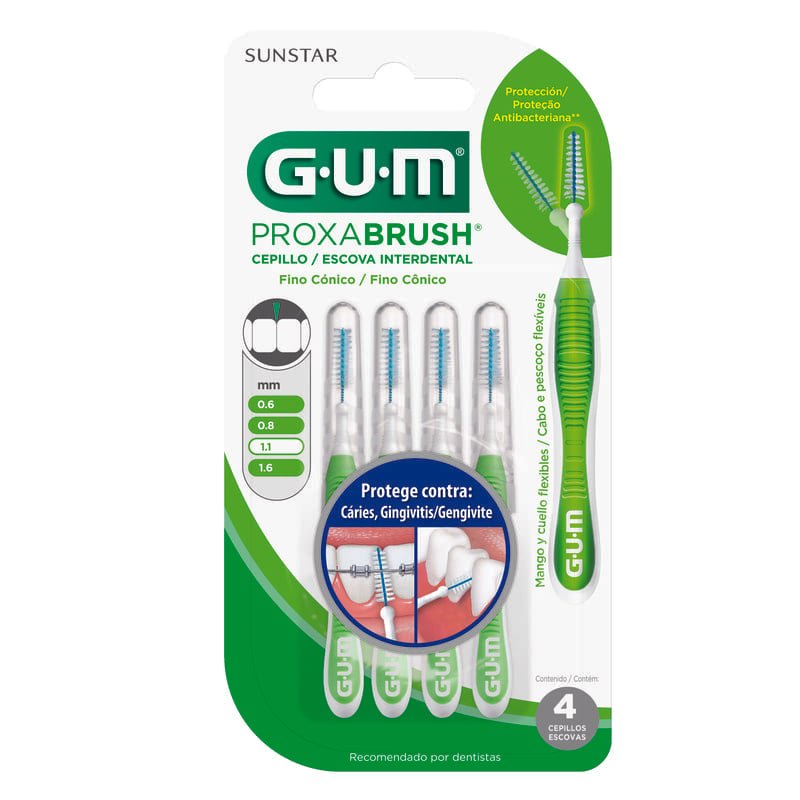 Gum Cepillo Conico Ultrafino Interdental Para Viaje - Farmacias Arrocha