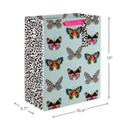Hallmark Bolsa De Regalo Mariposas En Color Menta de 13" - Farmacias Arrocha