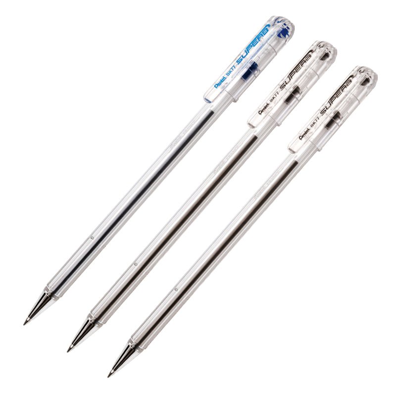 Pentel Boligrafo Superb 2 Pzas. Negras Y 1 Azul - Farmacias Arrocha