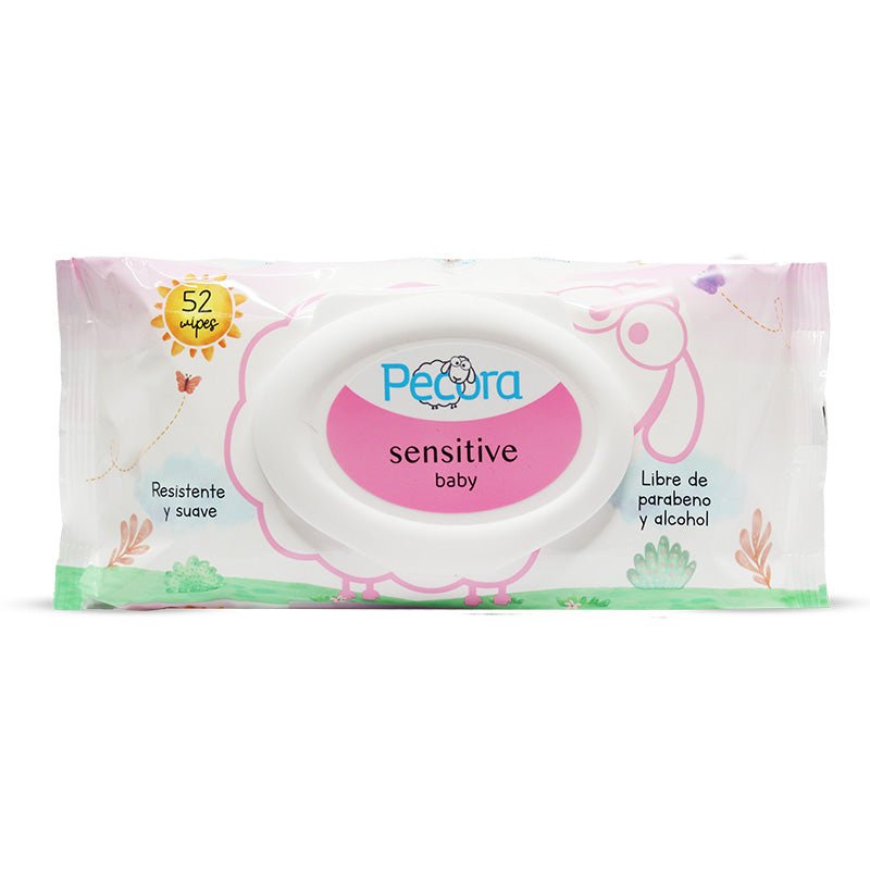Pecora Baby Wipes Sensitive 5X52'S - Farmacias Arrocha