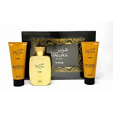 RASASI HAWAS VIPER GIFT SET EDP (100ML + FACE & BEARD WASH 100ML + SHOWER GEL 100ML) - Farmacias Arrocha