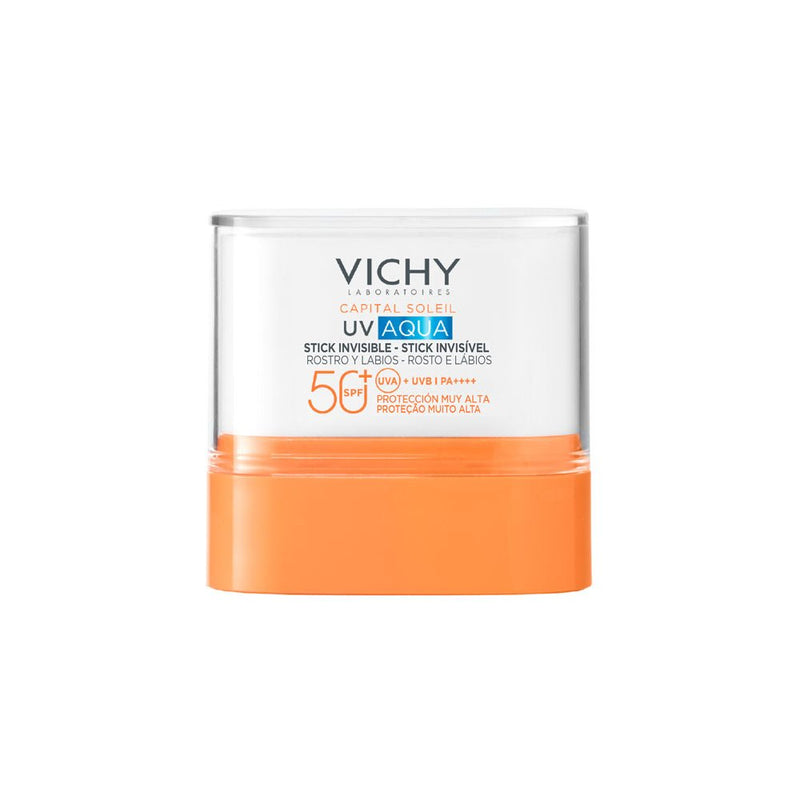Vichy Capital Soleil Uv Aqua Stick Invisible Rostro Y Labios Spf 50+ 150Ml - Farmacias Arrocha