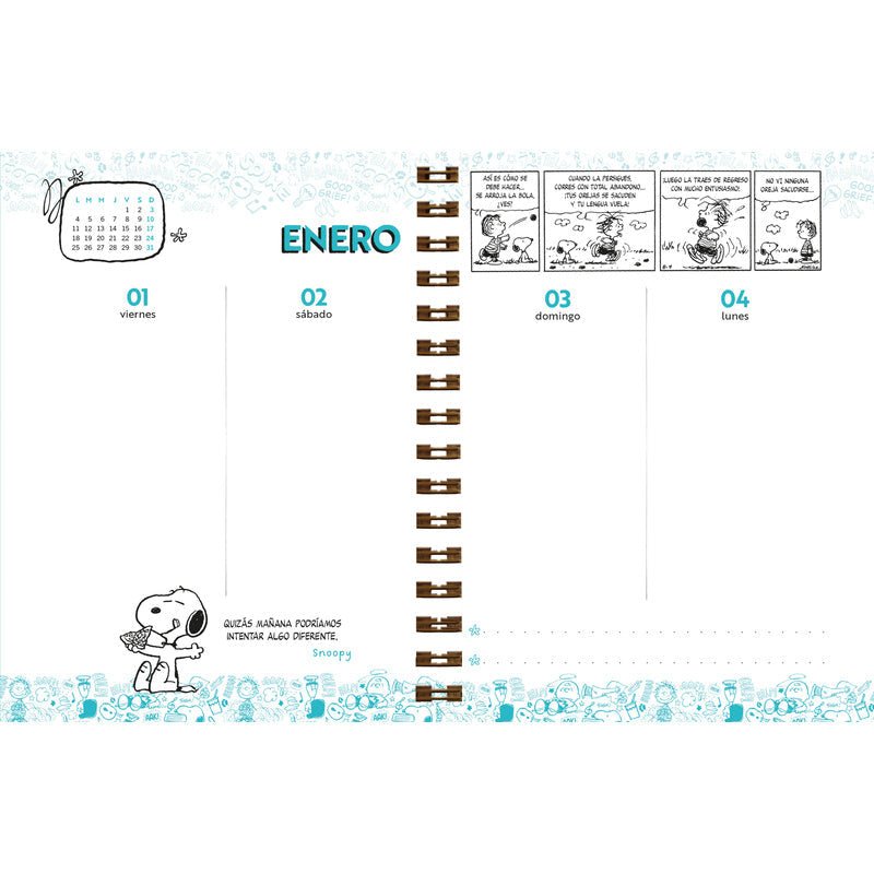 V&R - Agenda Snoopy 2027 Amarilla - Farmacias Arrocha