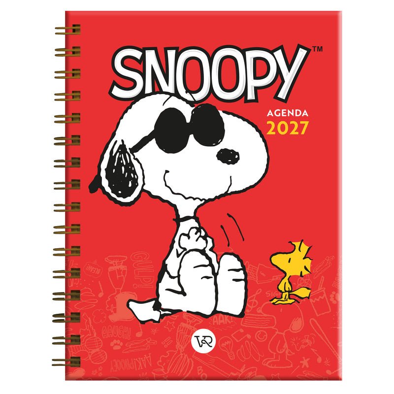 V&R - Agenda Snoopy 2027 Roja - Farmacias Arrocha