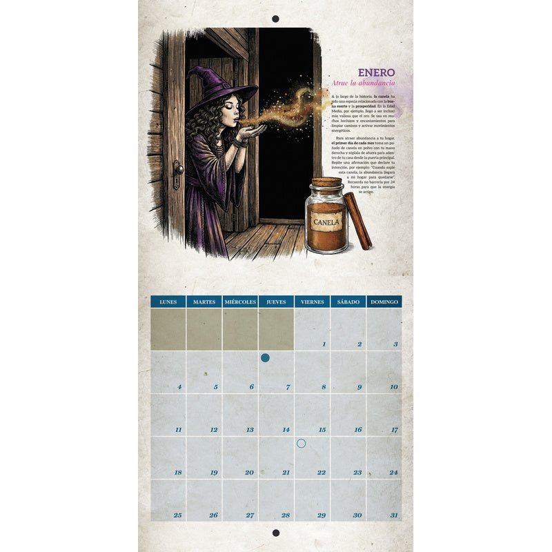 V&R - Calendario Bruja 2027 - Farmacias Arrocha