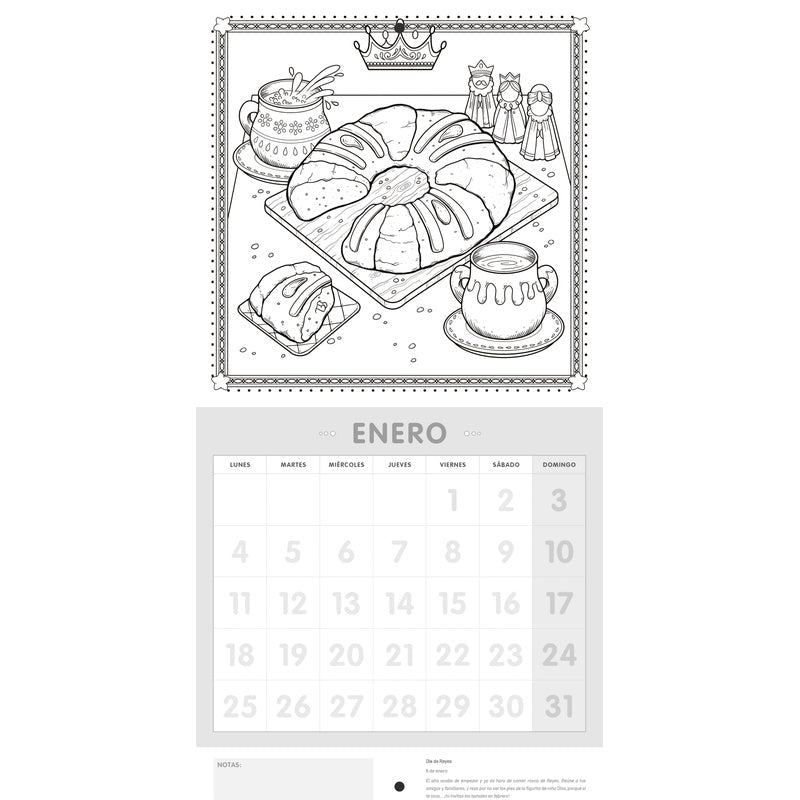 V&R - Calendario Coloreanding 2027 - Farmacias Arrocha