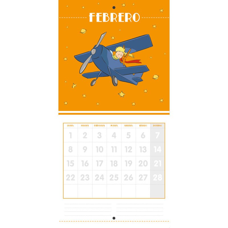 V&R - Calendario El Principito Azul 2027 - Farmacias Arrocha