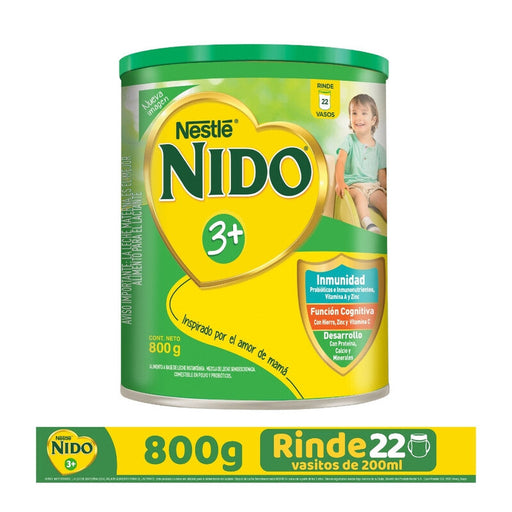 Nido 3+ 800 Gr - Farmacias Arrocha