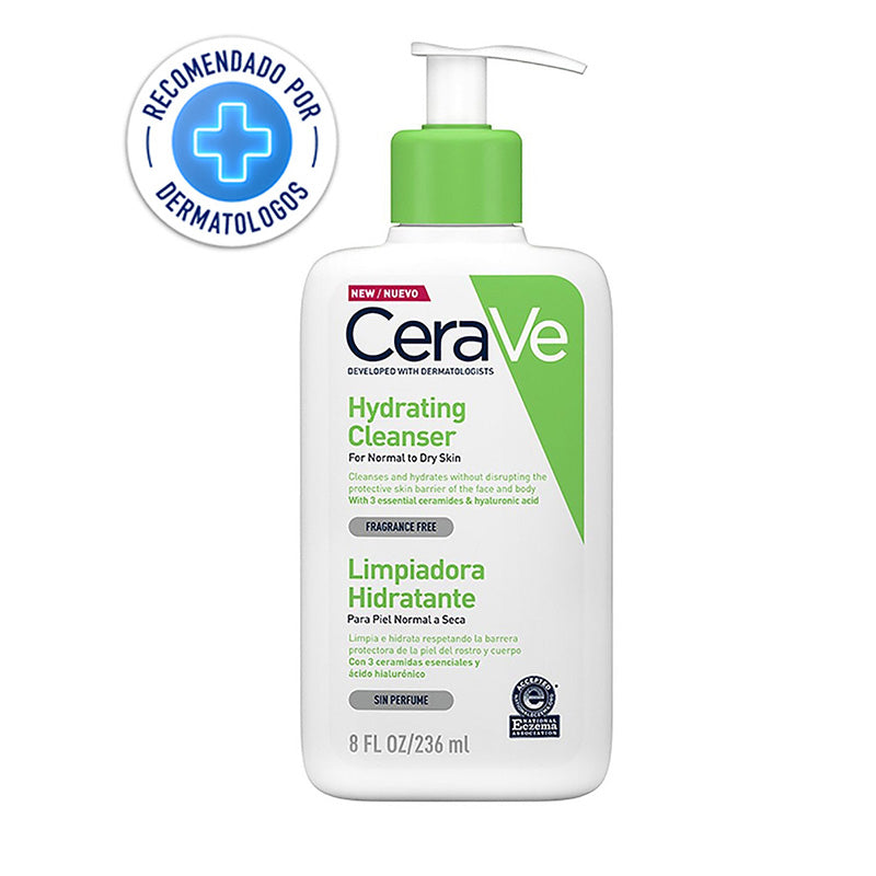 CeraVe Limpiadora Hidratante 236 ml - Farmacias Arrocha