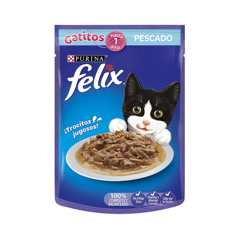 Purina Felix Sensaciones Gatitos 85Gr - Farmacias Arrocha