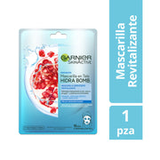 Garnier Skin Active Mascarilla en Tela Hydra Bomb Granada - Revitalizante - Farmacias Arrocha